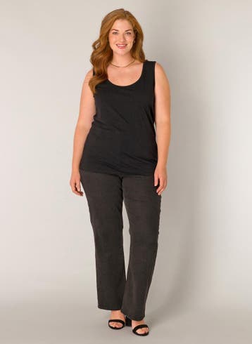 Base Level Curvy tanktop Amina Maat:, Kleding | Dames, Verzenden, Nieuw, Overige kleuren