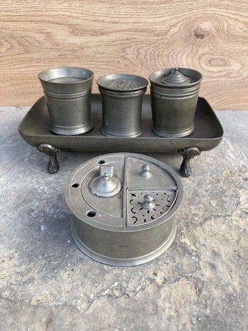 Heusden - Inktpot (2) - Tin