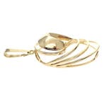 Gouden fantasie hanger (Hanger of bedel), Sieraden, Tassen en Uiterlijk, Bedels, Ophalen of Verzenden, Gebruikt, Goud, Overige merken