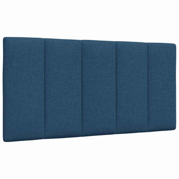 vidaXL Hoofdbordkussen Hanko 100 cm stof blauw, Huis en Inrichting, Verzenden, Nieuw, Blauw, Stof