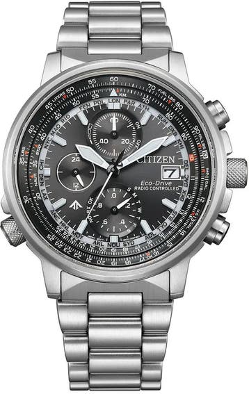 Citizen AT8300-58E Promaster Sky Eco-Drive Radio Controlled, Staal, Verzenden, Nieuw, Polshorloge