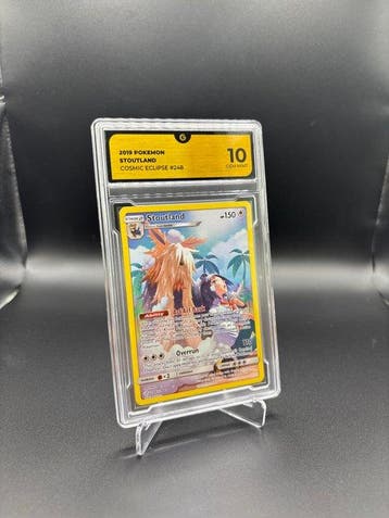 Pokémon - 1 Graded card - Stoutland 248 Cosmic Eclipse - GG, Nieuw