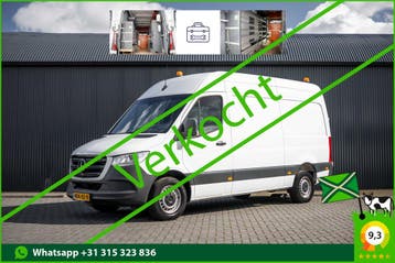 Mercedes-Benz Sprinter 314CDI L2H2 | Automaat | 1e Eigenaar, Automaat, Stof, Gebruikt, Wit