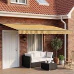 vidaXL Elektrisch Uittrekbaar Zonnescherm 4 × 3,5 m, Tuin en Terras, Zonneschermen, Verzenden, Nieuw