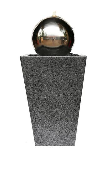 Dehner Tuinfontein Kioto met ledverlichting, ca. 83×34×34., Verzenden, Nieuw