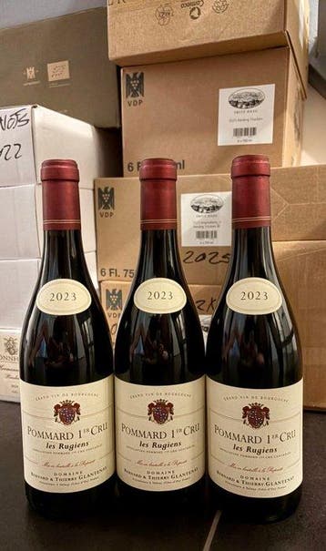 2023 Bernard & Thierry Glantenay Les Rugiens - Pommard 1er, Nieuw