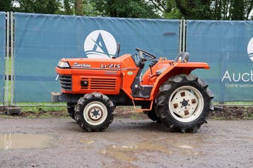 Veiling: Minitractor Kubota Sunshine L1-215 Diesel 21pk, Gebruikt, Tot 2500, Tot 80 Pk, Ophalen