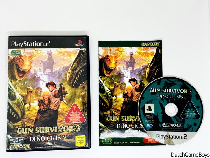 Playstation 2 / PS2 - Gun Survivor 3 - Dino Crisis - Japan, Spelcomputers en Games, Games | Sony PlayStation 2, Gebruikt, Verzenden