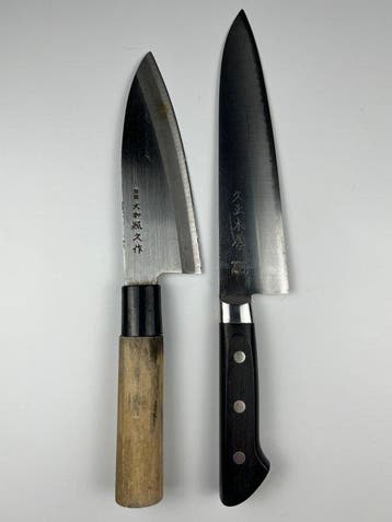 Traditional Japanese Kiya Gyuto & Yamato Teruyuki Santoku
