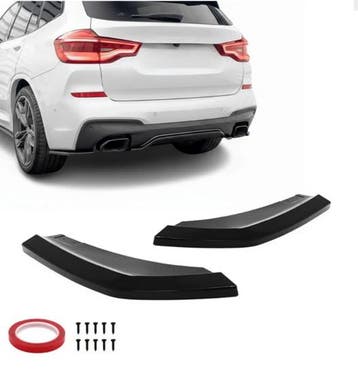 Diffuser hoeken glanzend zwart passend voor BMW X3 G01 mo..., Verzenden, Nieuw