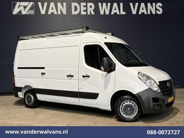 Opel Movano | 2.3 CDTI 145pk L2H2 Euro6 Airco | Imperiaal |, Gebruikt, Euro 6, Wit, Dealer onderhouden