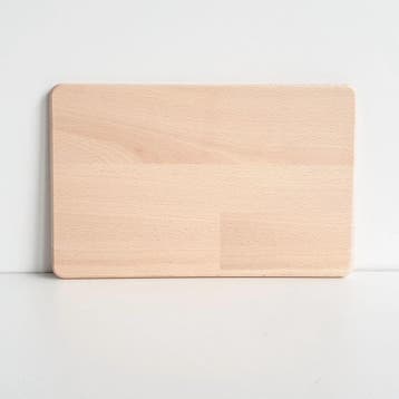 HOCHO Aurel beukenhouten ontbijtplank 220 x 140 x 10 mm,..., Ophalen of Verzenden, Nieuw