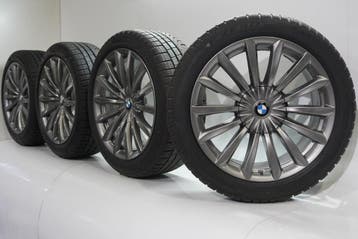 BMW 6 GT G32 7 serie G11 G12 620 19 inch velgen Pirelli Wint, 19 inch, Gebruikt, Velg(en), Winterbanden