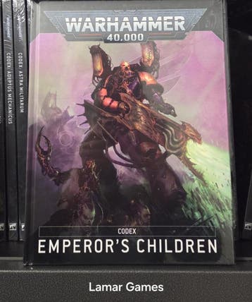 Codex Emperors Children (Warhammer 40.000 nieuw), Hobby en Vrije tijd, Wargaming, Ophalen of Verzenden, Nieuw