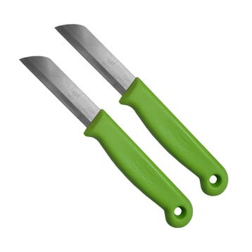Solingen Schilmesje – RVS Glad – 16 cm met Blade Cover, Ophalen of Verzenden, Nieuw, Rvs of Chroom