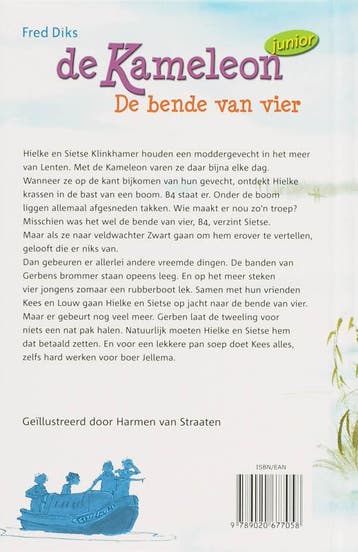 De Kameleon junior / de bende van vier / Kameleon junior, Verzenden, Gelezen, Fred Diks