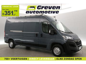 Opel Movano 2.2D 140PK L3H2 | Airco | Cruise | Carplay |, Euro 6, Nieuw, Zilver of Grijs, Lease