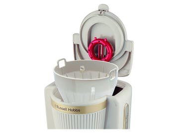 Russell Hobbs -  Bronte Koffiezetapparaat  - Goud, Verzenden, 10 kopjes of meer, Koffiebonen, Koffiemachine