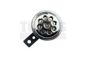 Claxon 12V 70mm DC Gelijkspanning chroom, Ophalen of Verzenden, Nieuw, ELEC