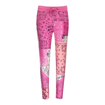 Frogbox • roze sweat pants patch • S, Princess goes Hollywood, Verzenden, Nieuw, Roze