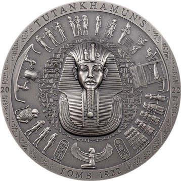 Cookeilanden. 20 Dollars 2022 Tutankhamun Tomb 1922