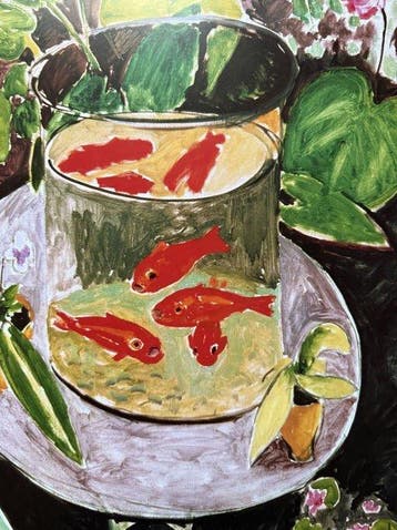 Henri Matisse (1869-1954) - Poissons rouges, Antiek en Kunst