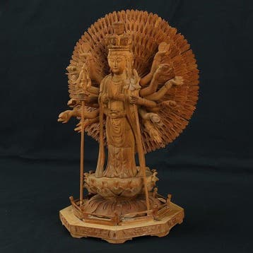 Senju Kannon  (Thousand Armed Avalokiteshwara) Wood