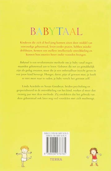 Babytaal - L. Acredolo 9789058976765, Boeken, Verzenden, Gelezen, L. Acredolo