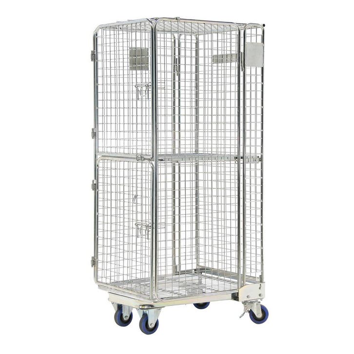 Anti-diefstal rolcontainer a-frame nestbaar, Doe-het-zelf en Verbouw, Transportwagens, Ophalen of Verzenden