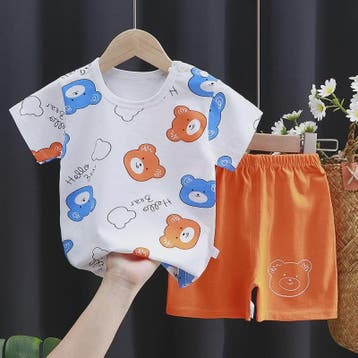 Schattige Kinder T-shirt & Short Set - 100% Katoen met Leuke, Verzenden, Nieuw