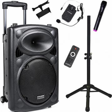 Draagbare Bluetooth Luidspreker | 35% Korting | 700W, Ophalen of Verzenden, Zo goed als nieuw, Complete set