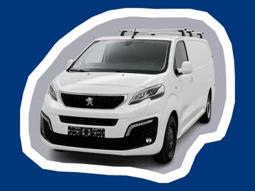 Peugeot Expert 2.0 BlueHDI 122 Long Premium Navigatie Camera, Stof, Gebruikt, Euro 6, Wit