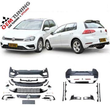 BODYKIT geschikt voor GOLF 7 | 12 – 17 | GOLF 7.5 R-LOOK, Volkswagen, Nieuw, Ophalen of Verzenden, Bumper