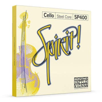 Thomastik Infeld THSP-400 cello string set 4/4 medium, steel, Ophalen of Verzenden, Nieuw