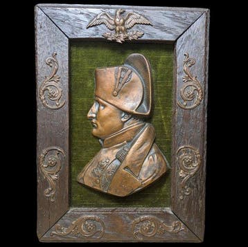 David Dangers - Reliëf, Napoleón - 2.5 cm - Koper, Antiek en Kunst