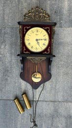 Wandklok - Urgos - Hout - 1950-1960 - Urgos wandklok met