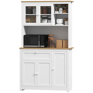 Keukenkast, Keukenbuffet Met Lade, Multifunctionele Kast Met, Verzenden, Nieuw