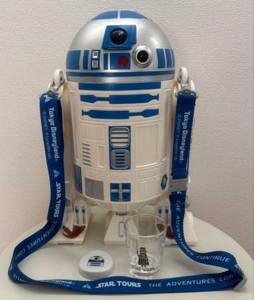 Disney - Speelgoed Star Wars R2-D2 Popcorn Bucket Tokyo, Verzamelen, Nieuw