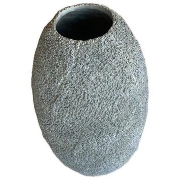 101 Copenhagen Beehive Tall Vase, Big - Dark Grey - Vaas, Ophalen of Verzenden, Gebruikt, Overige materialen, 50 tot 75 cm