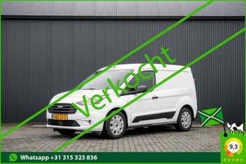 Ford Transit Connect **1.5 EcoBlue | Cruise | Airco |, Stof, Gebruikt, Wit, Ford