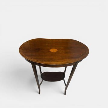 Bijzettafel - Mahonie, Antiek en Kunst