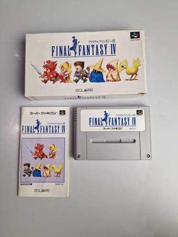 SNES - Final Fantasy IV - Famicon - Boxed CIB, Spelcomputers en Games, Games | Nintendo Super NES, Ophalen of Verzenden, Nieuw