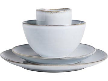 Mica Decorations Tabo Serviesset 4 Persoons - Grijs, Huis en Inrichting, Verzenden, Nieuw