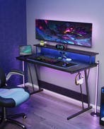 Bureau met LED, stopcontacten en monitorstandaard, Huis en Inrichting, Bureaus, Verzenden, Nieuw