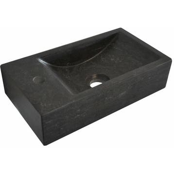 Wiesbaden Raw - Fontein Links - 40x22x10cm - Hardsteen, Ophalen of Verzenden, Nieuw