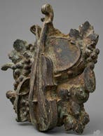 Reliëf, Allegoria delle Arti. - 23 cm - Brons of gietijzer