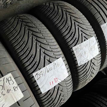 2 x Kleber Krisalp HP3 215-60-16 Winterbanden 6,5mm, Auto-onderdelen, Banden en Velgen, 16 inch, Band(en), Personenwagen, Gebruikt