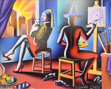 Mark Kostabi (1960) - Twilight Whispers