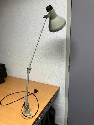 Lamp - Emaille - Vintage industriële lamp