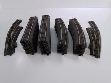 Märklin H0 - 24671/-672/-130/-172/-188 - Modeltreinsporen, Nieuw